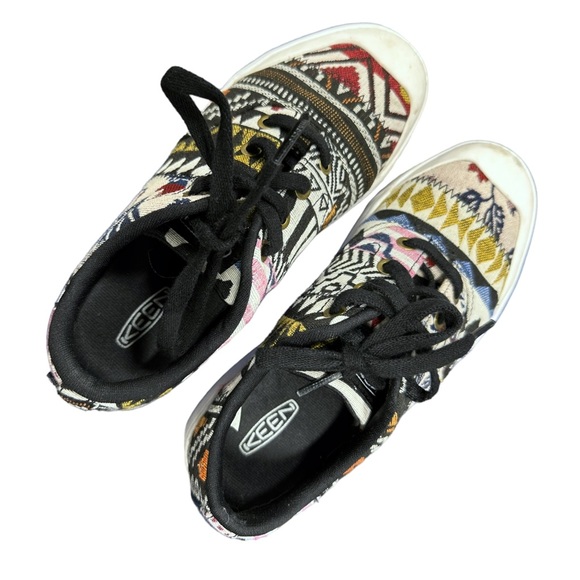 KEEN Elsa lV Multi Color Womens Shoes Size 5 US Pattern Low Top Lace Colorful - Picture 3 of 6